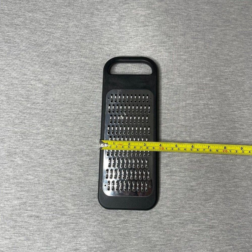 IKEA 365+ Black & Stainless Steel Handheld Flat Cheese Grater - Picture 3 of 6